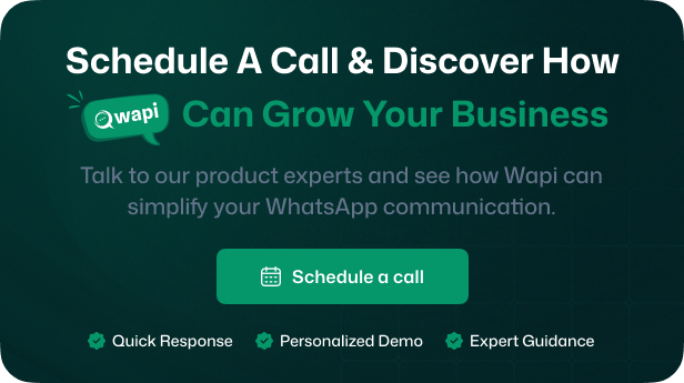 Wapi WhatsApp CRM SaaS with chatbot flow builder and API automation