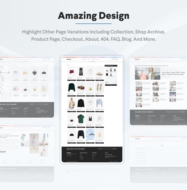 Modora &ndash; Multipurpose Shopify Theme. Fast, Clean, and Flexible. OS 2.0