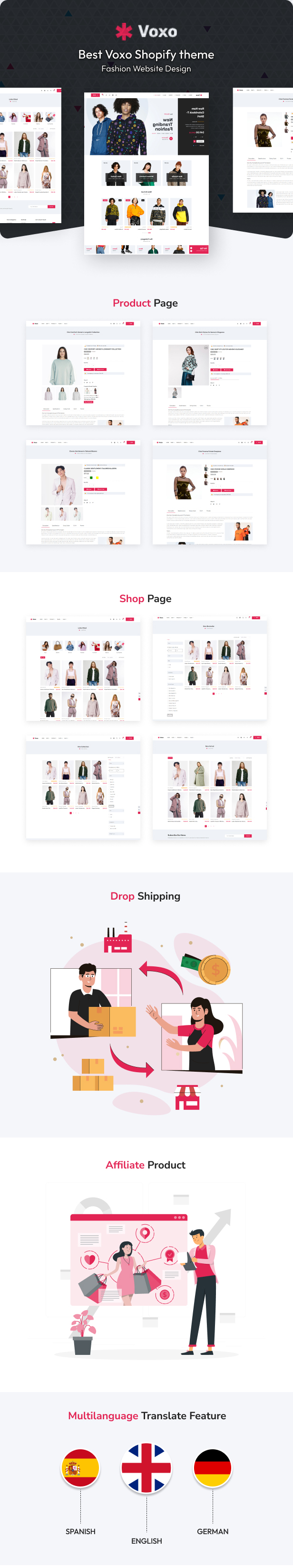 Voxo - Multipurpose Shopify Theme. Fast, Clean, and Flexible. OS 2.0
