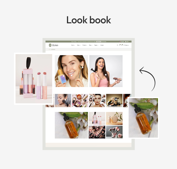 Zena - Beauty & Cosmetics Shopify 2.0 Theme
