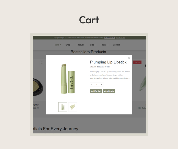 Zena - Beauty & Cosmetics Shopify 2.0 Theme