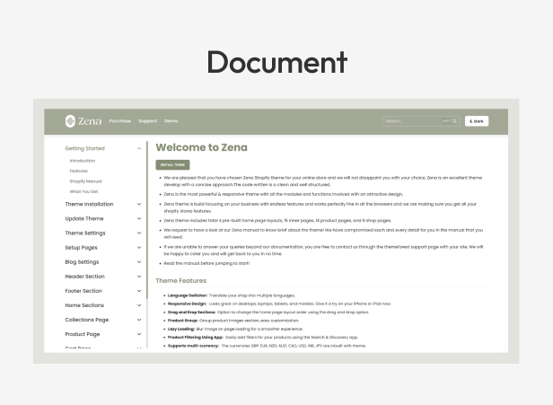 Zena - Beauty & Cosmetics Shopify 2.0 Theme