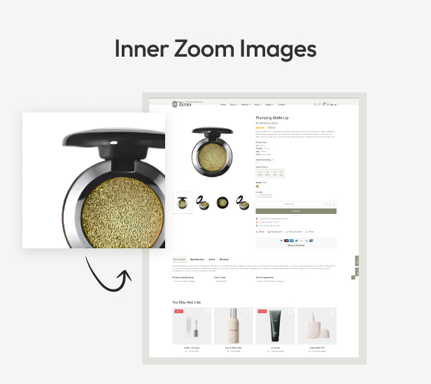 Zena - Beauty & Cosmetics Shopify 2.0 Theme