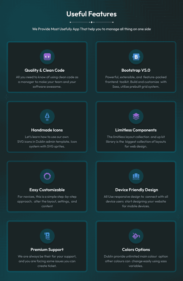 Dublin &ndash; Bootstrap Admin Dashboard Template