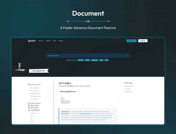 Dublin &ndash; Bootstrap Admin Dashboard Template