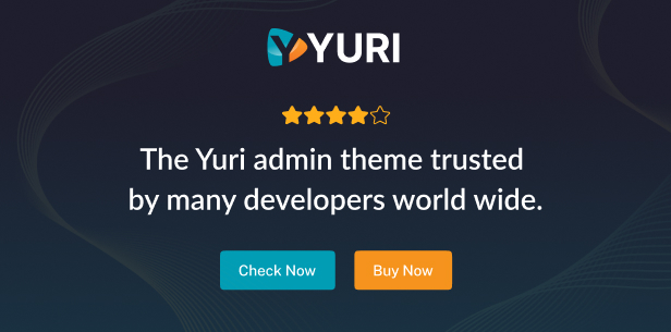 Yuri- HTML, React, Angular & Next Js Admin Dashboard Template