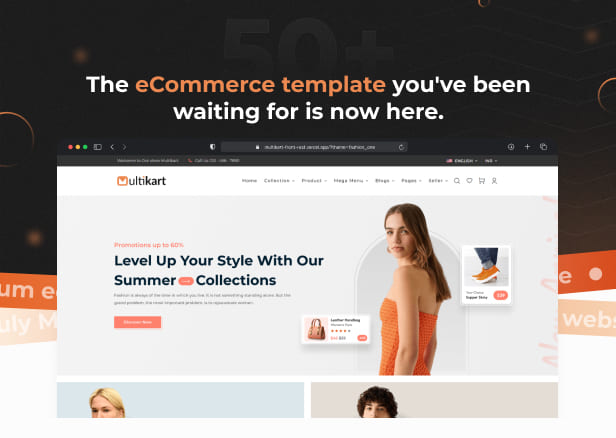 Multikart - Responsive Angular 21 eCommerce + Admin + Invoice + Email Template