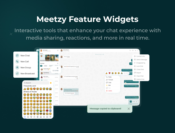 Meetzy - Whatsapp Clone React CHat app with audio and video call