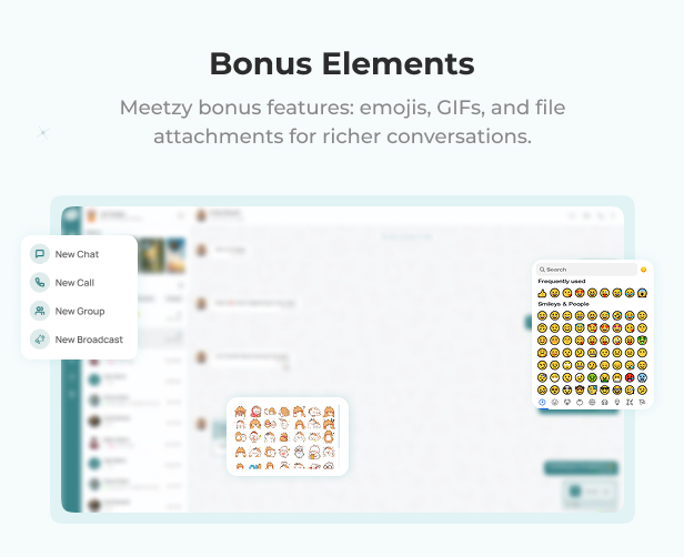 Meetzy - Whatsapp Clone React CHat app with audio and video call