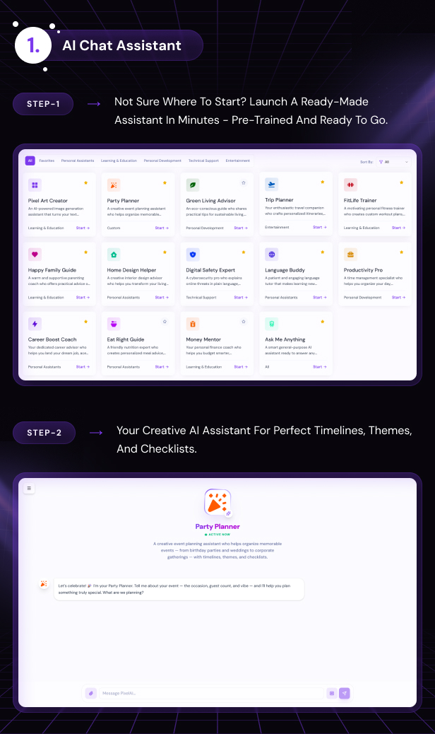 PixelAi - Ai Content, Text, Image, Video, Chat, Voice, Code and Social Media Generator as SaaS