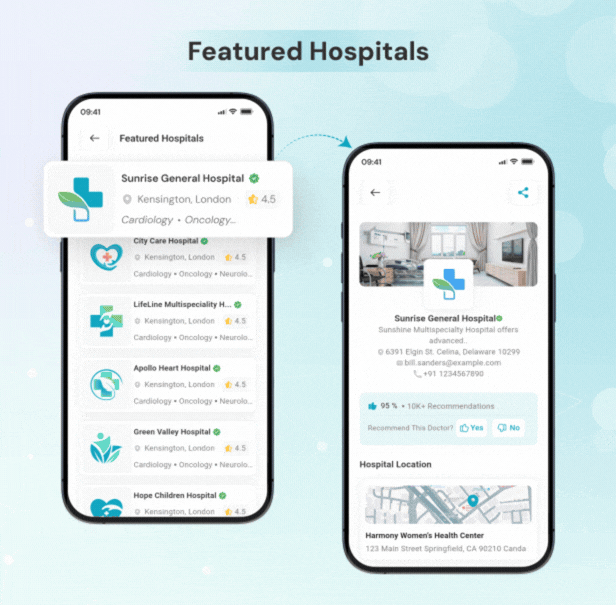 Medigo Best Hospital and Patient Management App