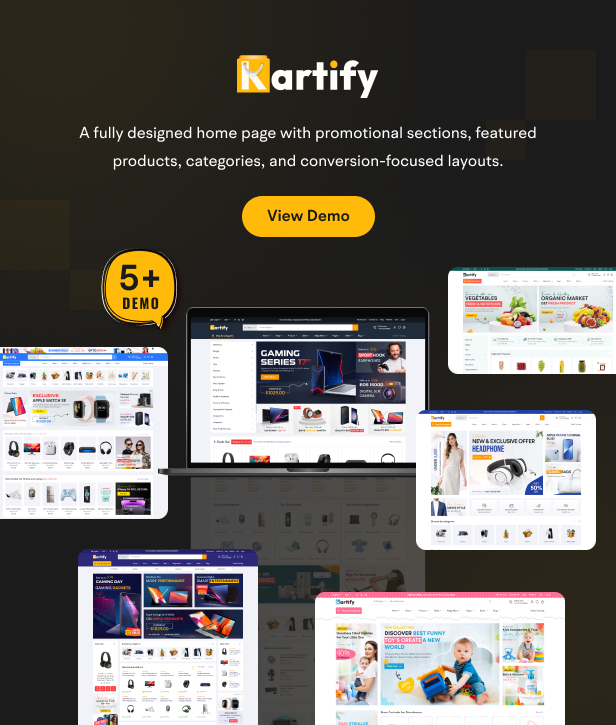 Kartify - Multipurpose eCommerce HTML Template