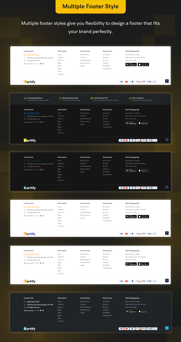 Kartify - Multipurpose eCommerce HTML Template