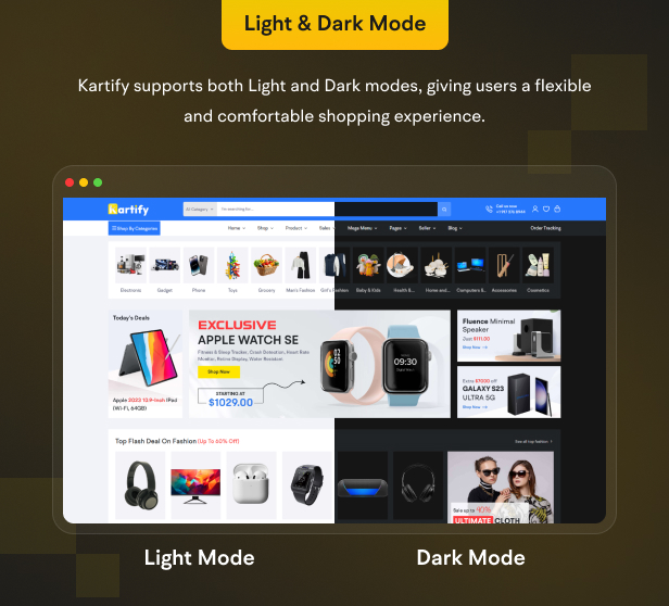 Kartify - Multipurpose eCommerce HTML Template