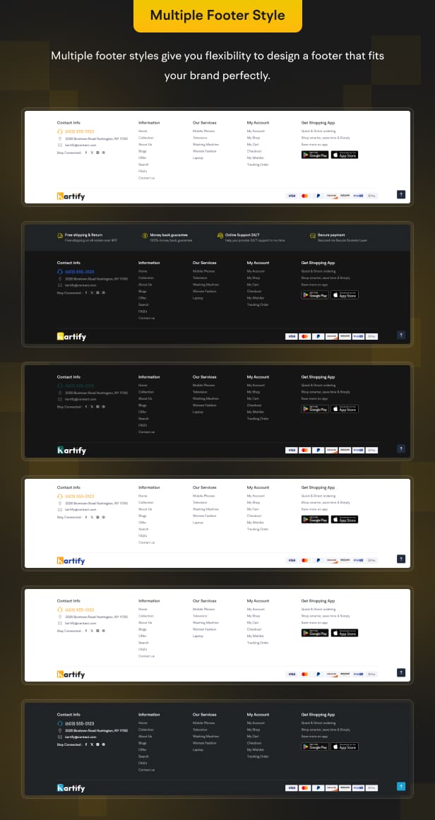 Kartify &ndash; React Nextjs Admin & Dashboard Template