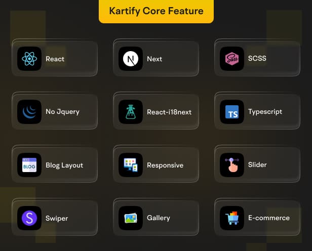 Kartify &ndash; React Nextjs Admin & Dashboard Template