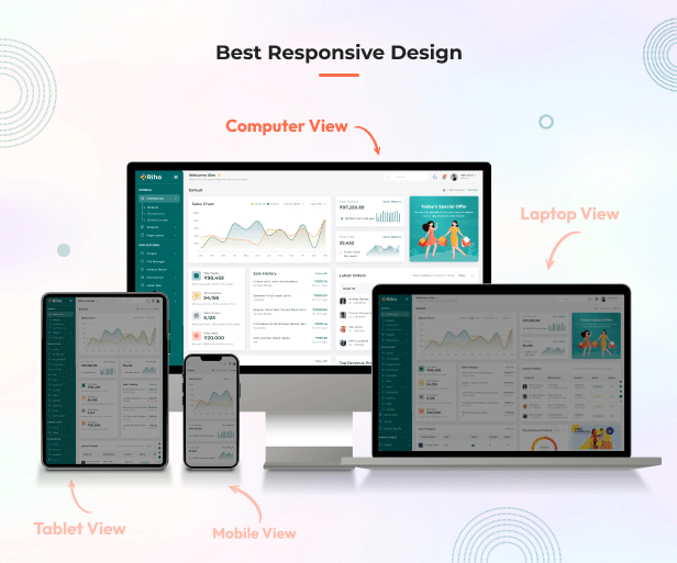 Riho – React Nextjs Admin & Dashboard Template