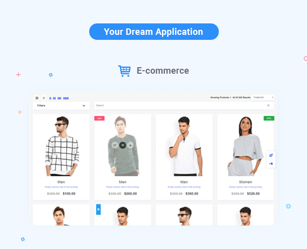 Endless Vue Admin Dashboard theme