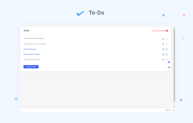 Endless Vue Admin Dashboard theme