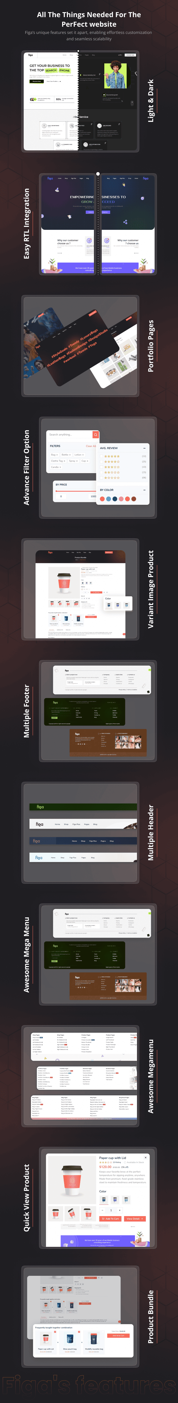 Figa - Multipurpose Vue Template for SaaS, Startup & Agency