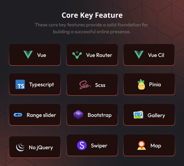 Figa - Multipurpose Vue Template for SaaS, Startup & Agency