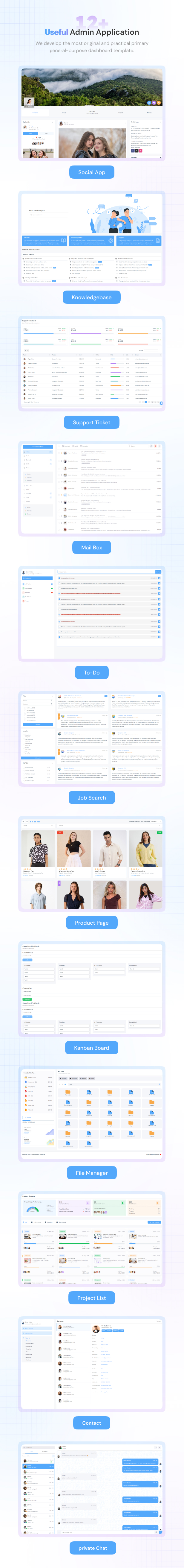 olix Admin Dashboard theme