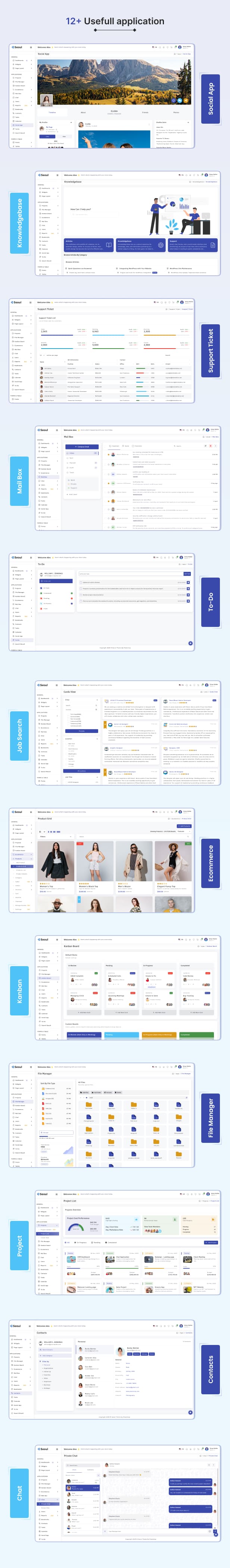 seoul - Vue Js Admin Template