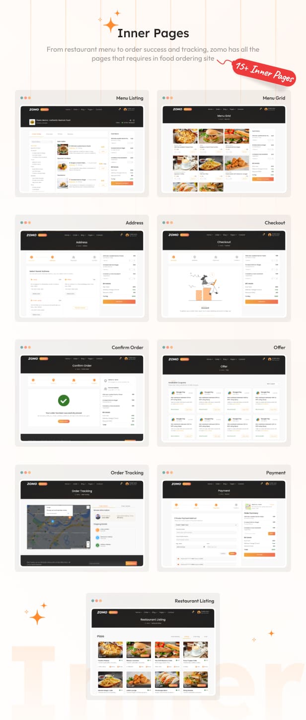 Zomo &ndash; Online Food Delivery Html Template